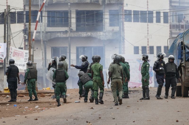 Police in Guinea crack down on anti-Conde protests