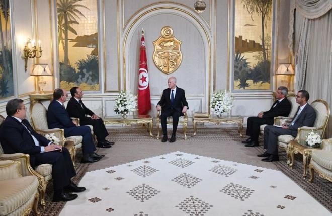 Tunisia’s New President meets speakers of two chambers of Moroccan parliament