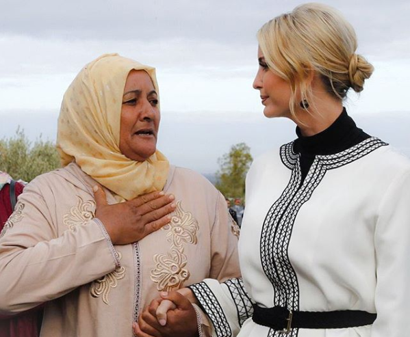 Ivanka Trump visits olive grove, attends signing of $6 million agreements