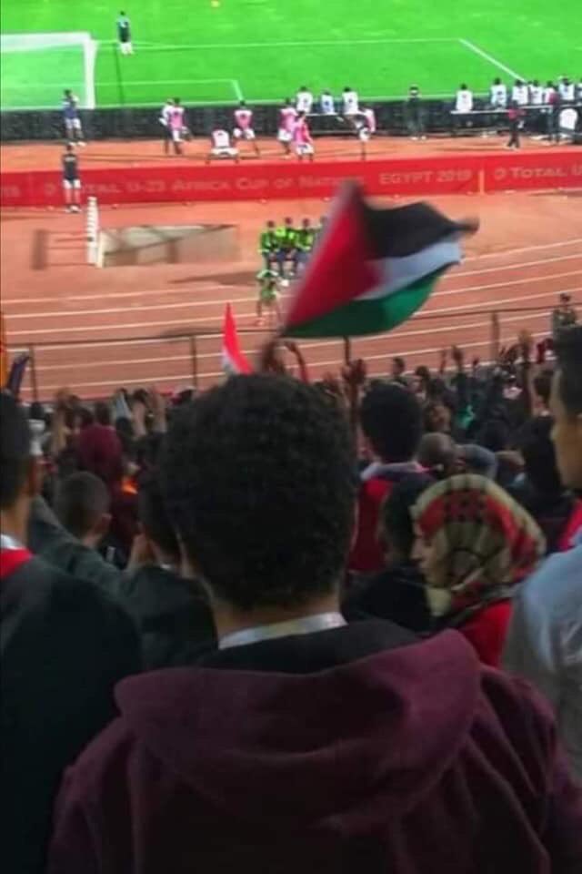 Palestine-Egypt: Is flying Palestinian flag in stadium a breach to the law?