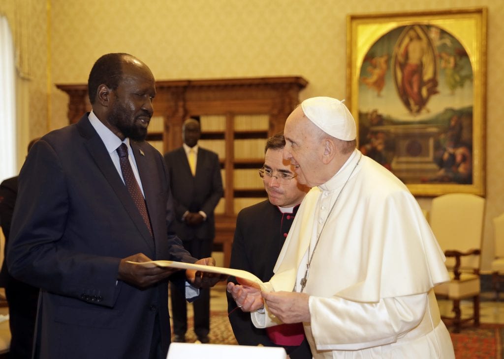 Pope to visit South Sudan next year