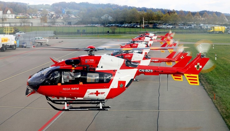 Morocco Receives 5 Swiss Rescue Helicopters