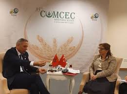 Morocco Turkey Trade Ministers Moulay Hafid Elalamy & Ruhsar Pekcan