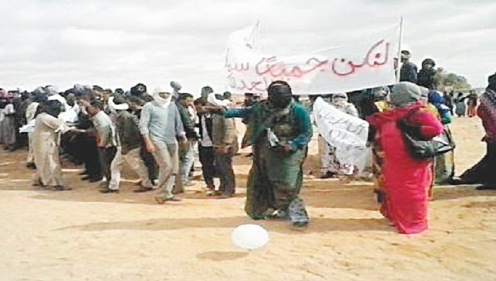 protests in Tindouf