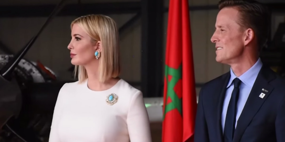 Ivanka trump while visiting Morocco in Nov 2019