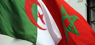 Moroccan Algerian flags