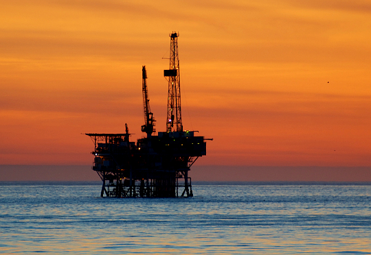 Oil exploitation offshore