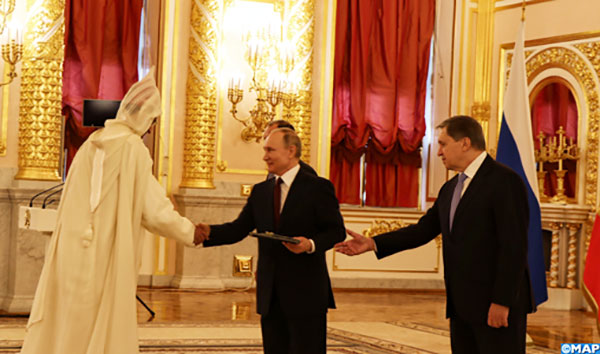 President Putin Welcomes Achievements of Russian-Moroccan Cooperation