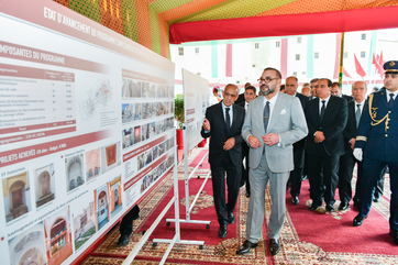 Morocco’s king launches program meant to enhance economic activities, improve living environment in Medina of Fez