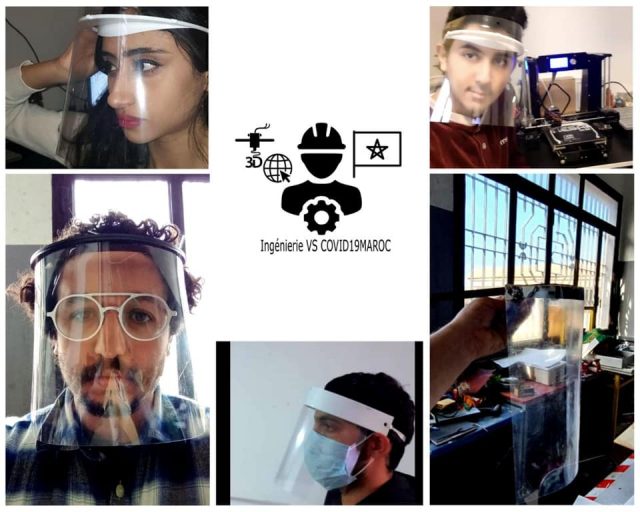 Coronavirus: Moroccan researchers develop facemasks & shields
