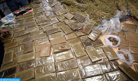 Over one ton of cannabis seized in Tangier, 370 Kg in Goulmima