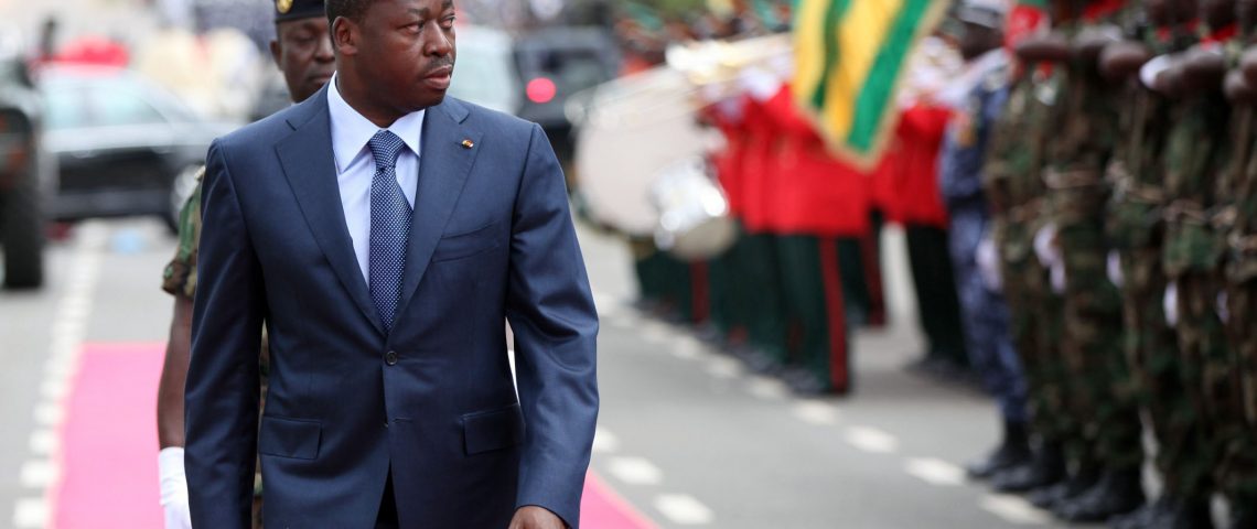 Togolese president faure-gnassingbe