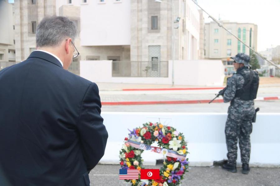 FBI pays tribute to Tunisian security force killed in terror attack near US embassy