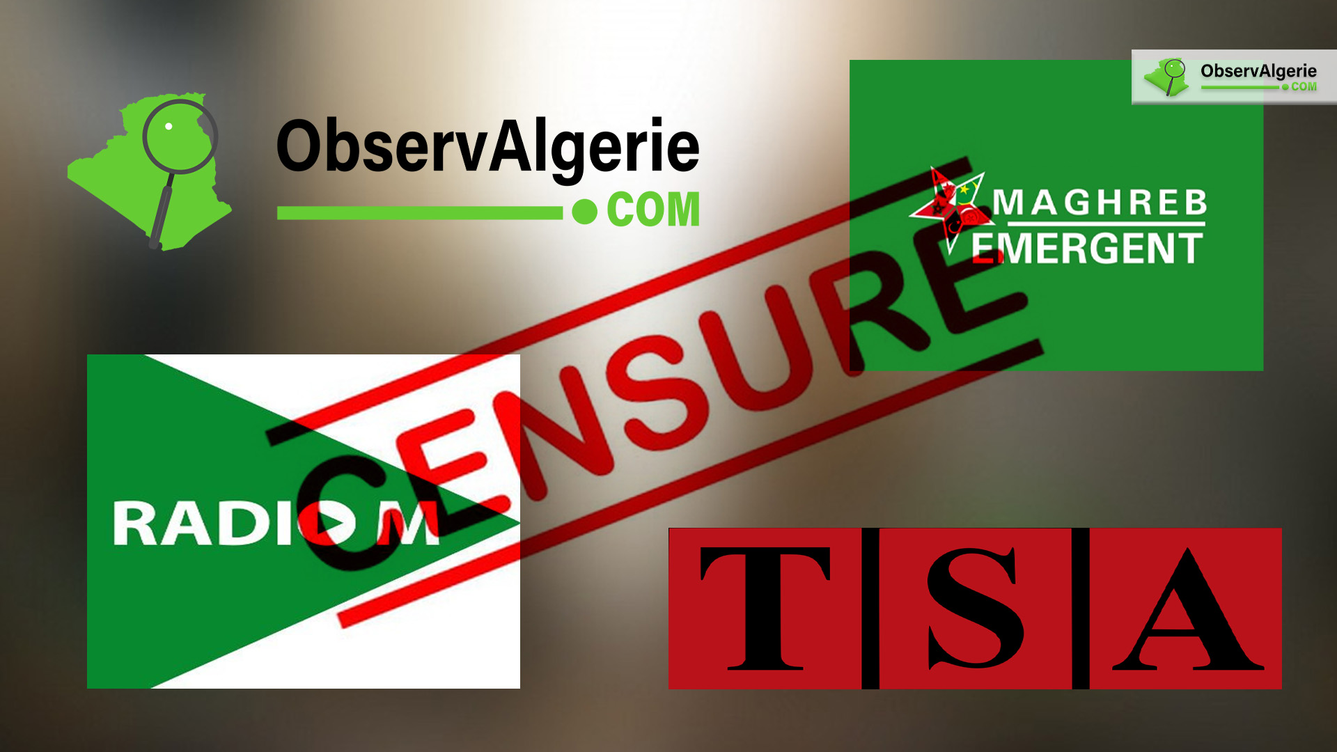 Algerian media censored