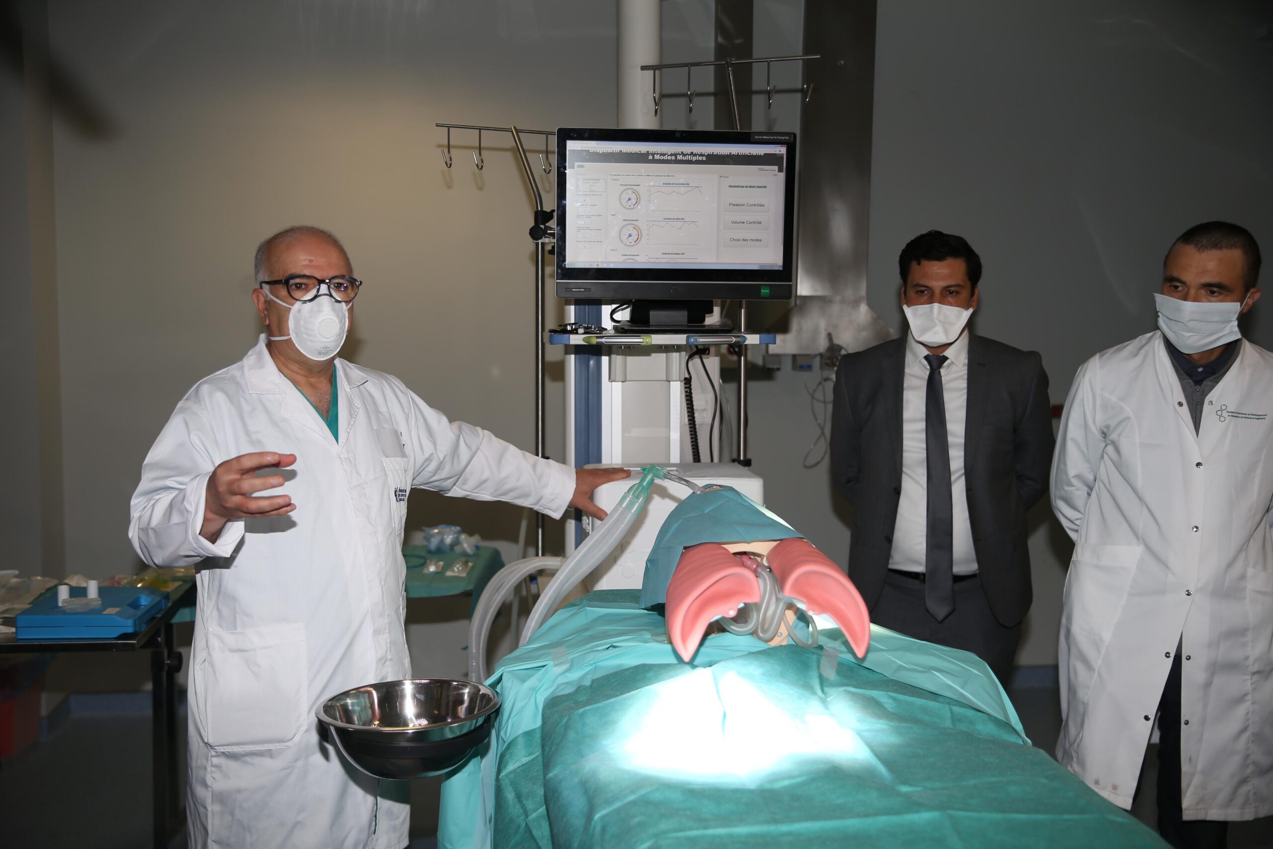 Moroccan scientists unveil new ventilator