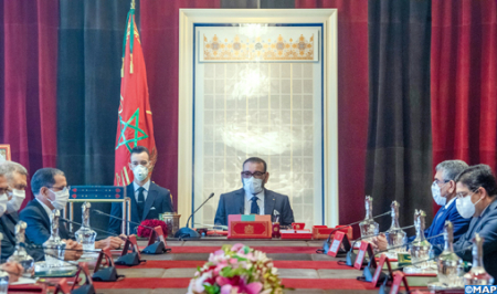 King Mohammed VI & Crown Prince Moulay el Hassan – Ministers Council
