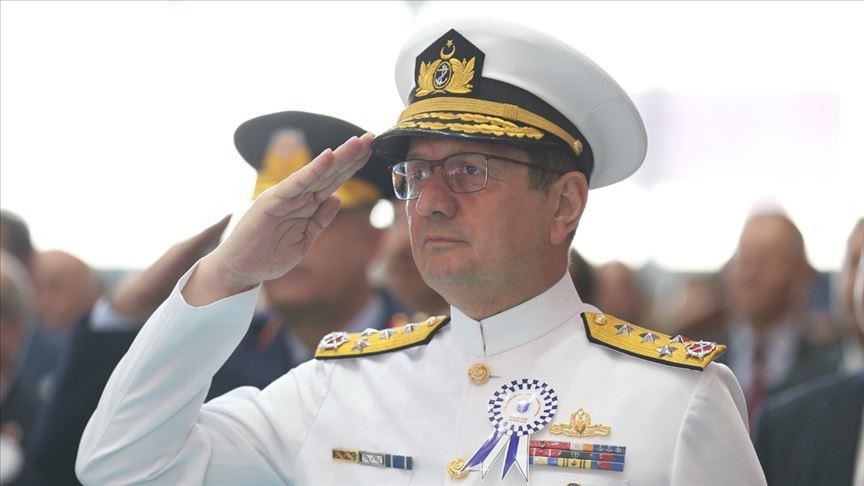 Turkish navy commander visits Libya