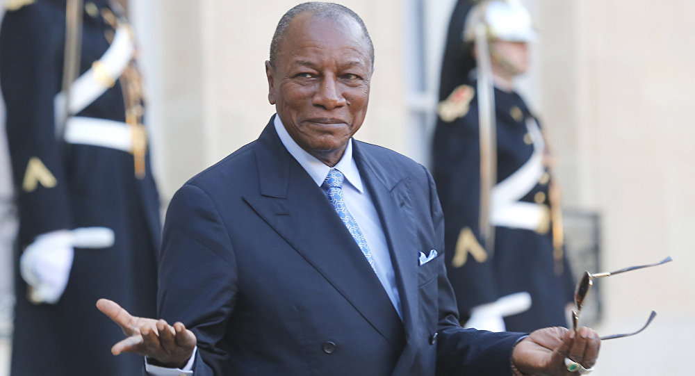 Guinean President Alpha-Condé