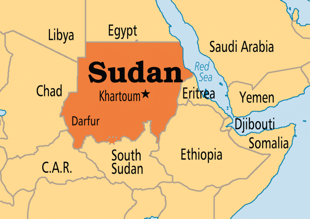 SUDAN – MAP