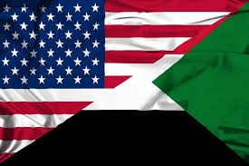 USA-Sudan flags