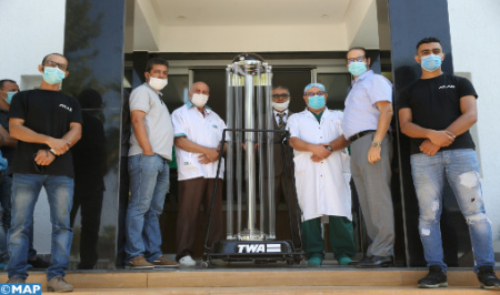 COVID-19: Moroccan company develops UV disinfecting machines