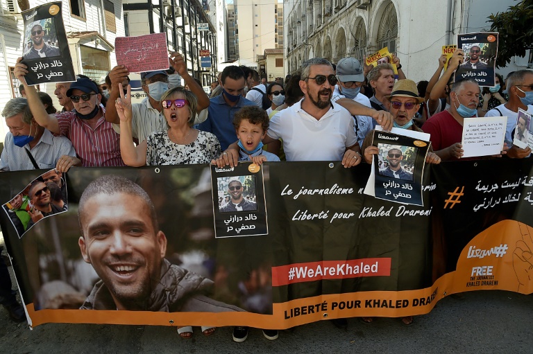 Algerian journalist Drareni sentenced to two years on appeal, UN experts demand his release