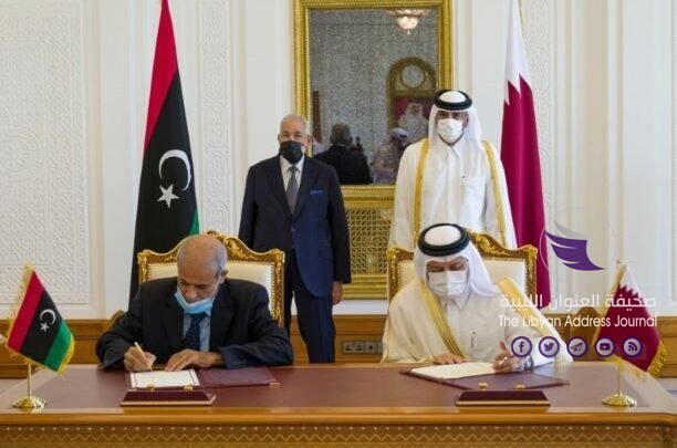 Qatar Libya sign security deal oct 2020