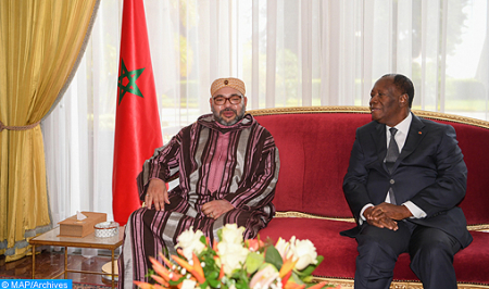 Guerguarat: Ivorian President assures King Mohammed VI of his country’s solidarity, hails restraint shown by Morocco