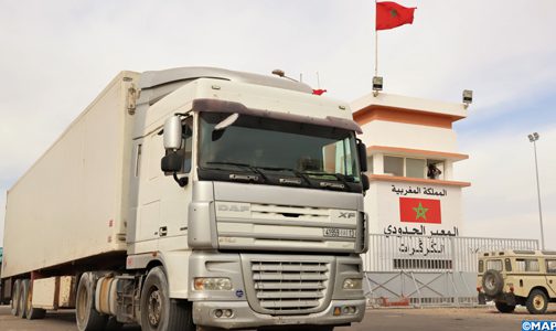 Truck drivers express relief after Royal Armed Forces restore traffic in Guerguarat