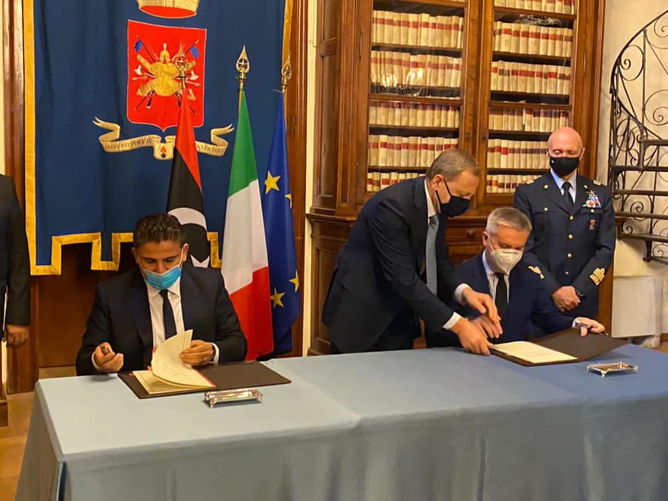 GNA, Italy sign military cooperation deal
