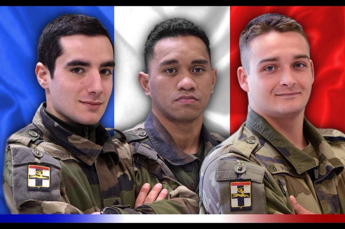 three french soldiers killed in Mali dec 2020