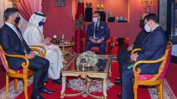 King Mohammed VI receives message from Crown Prince of Abu Dhabi