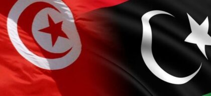Tunisian-Libyan-flags