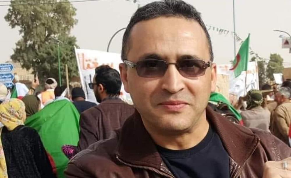 Algerian journalist kareche