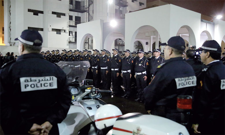 Moroccan police