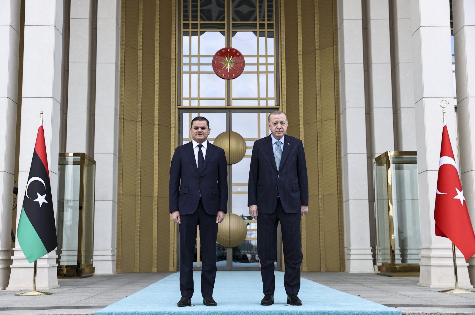 Turkish President – Libyan PM