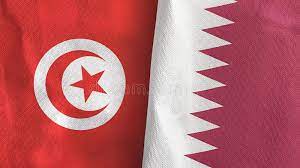 Tunisian & qatari flags