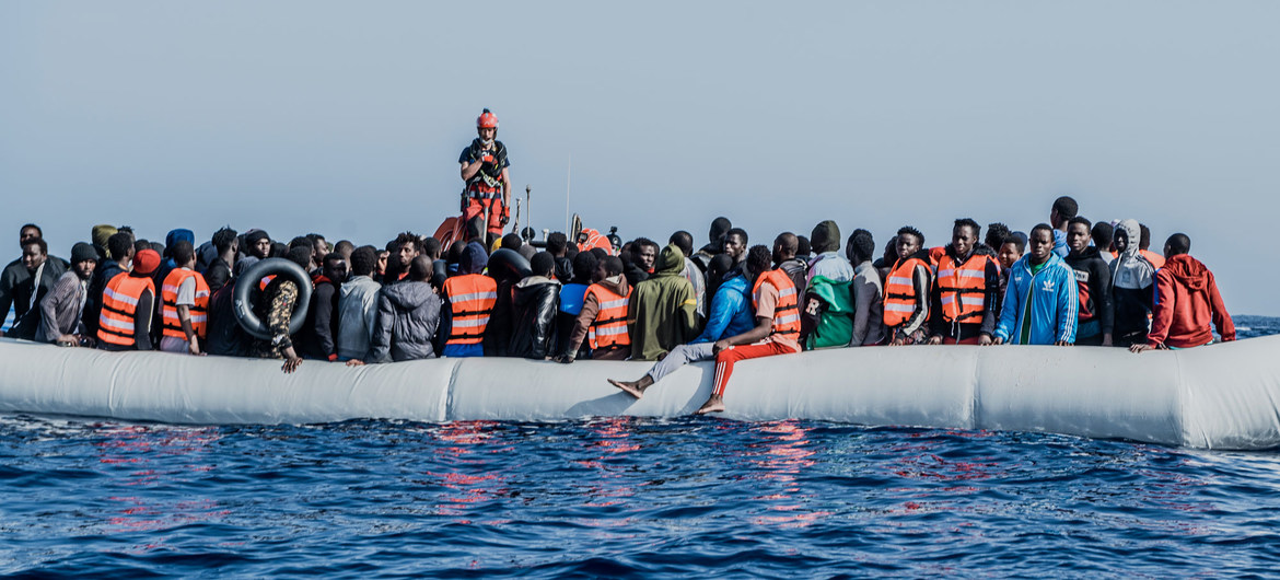 UN rights chief urges Libya, EU, to protect migrants crossing the central Mediterranean