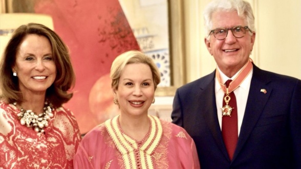 Former US Ambassador to Morocco awarded a royal decoration