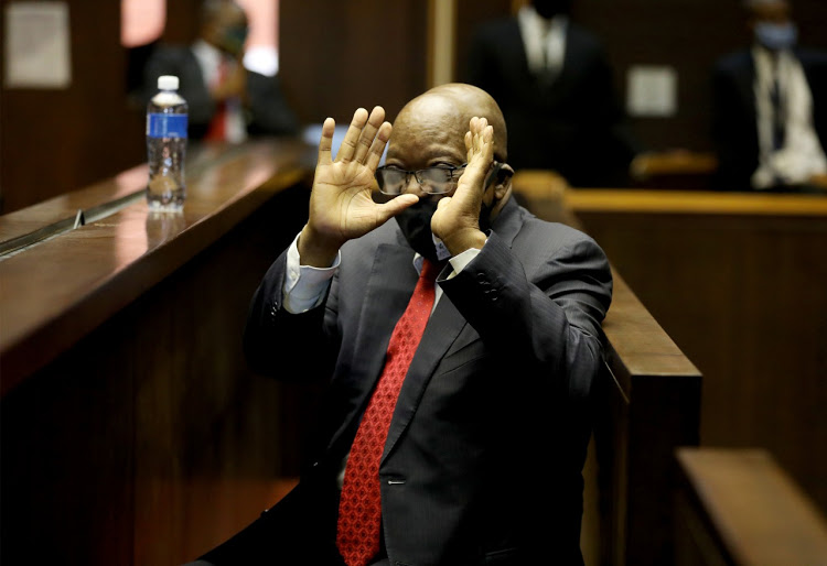 Former South African President Jacob Zuma surrendered to authorities