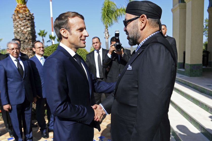 French President Emmanuel Macron & King Mohammed VI