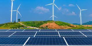 solar & wind power farm