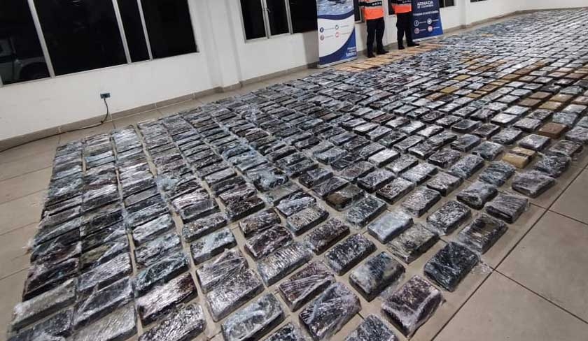 Ecuador seizes over 600 kg of cocaine bound for Tunisia