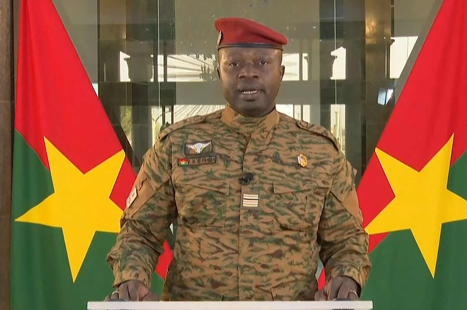 Lieutenant-Colonel Damiba invested “president” of Burkina Faso