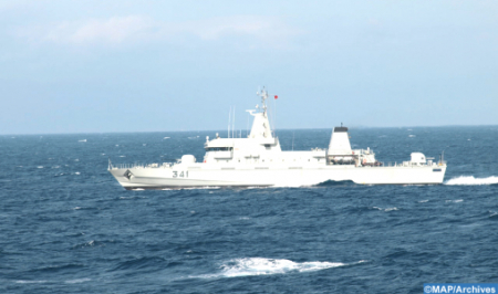 Morocco’s Royal Navy foils drug trafficking operation, seizes 2 tons of drugs