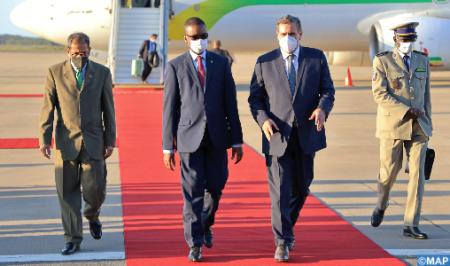 Mauritanian PM on a visit to Morocco