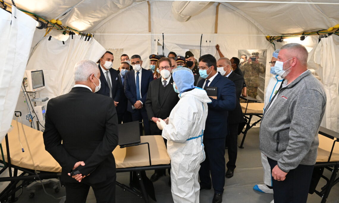 US Donates Intensive Care Field Hospital to Morocco