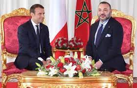 King Mohammed VI-french Emmanuel Macron
