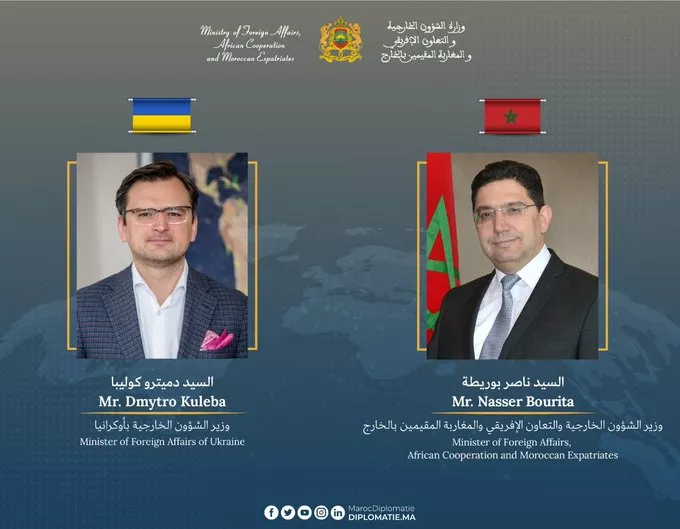 Morocco-Ukraine: New phone talk between Foreign Ministers