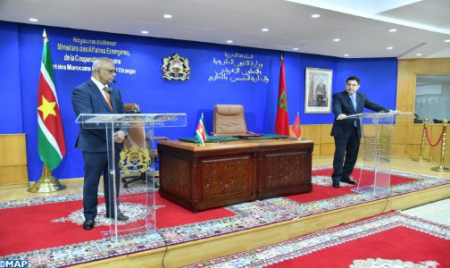 Sahara: Suriname expresses full support to Autonomy Plan; decides to open Consulate General in Dakhla